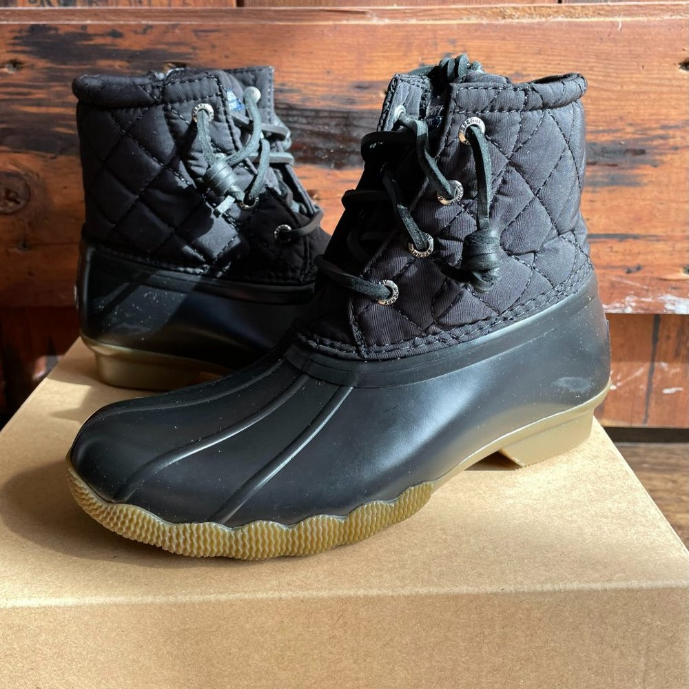 New Kids Sperry Top Sider Boots, Size 1